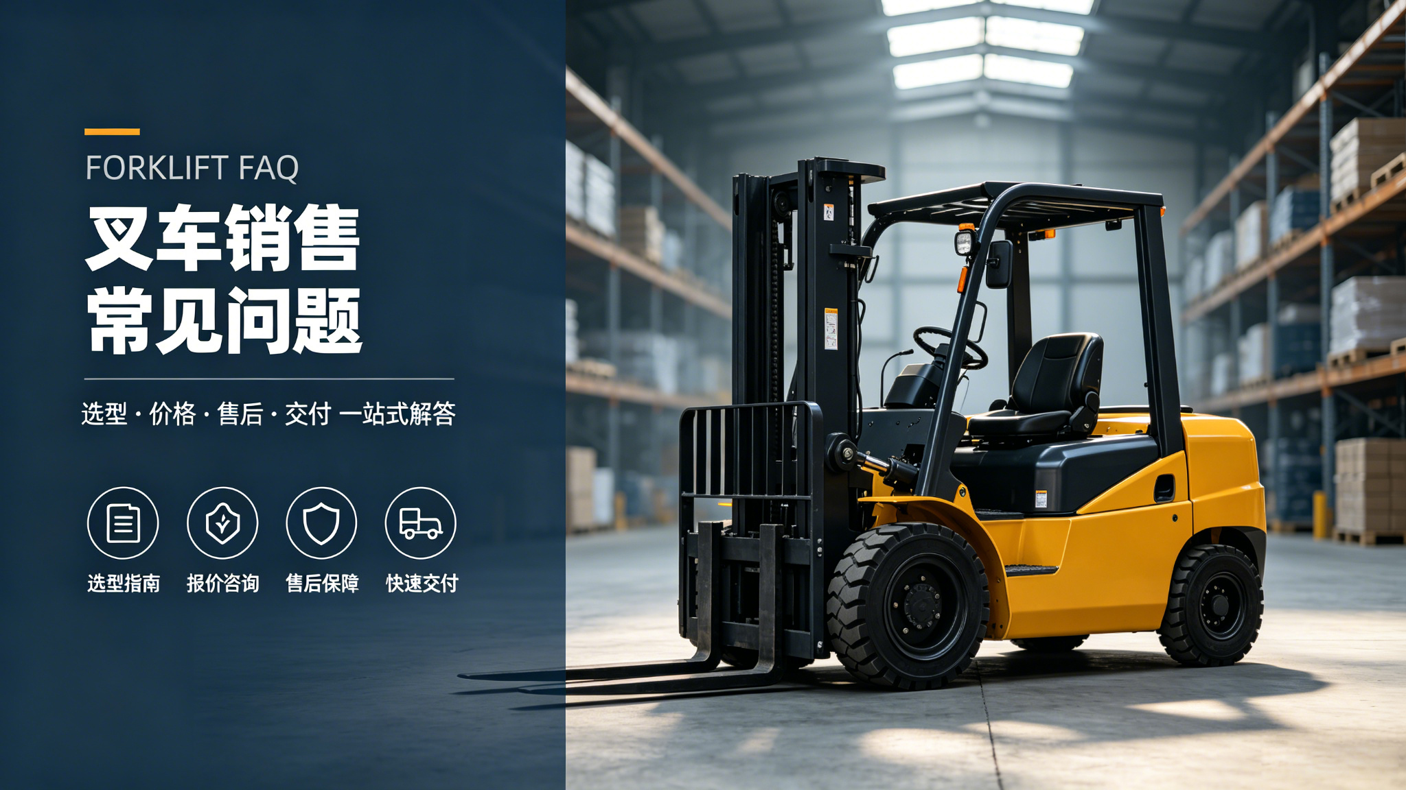 叉车销售常见问题（FAQ）